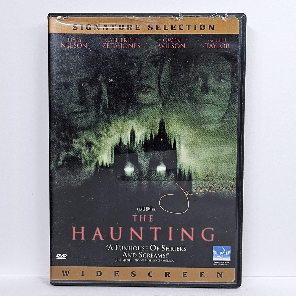 The Haunting DVD Signature Selection‎ Widescreen 1999 Liam Neeson Horror Movie